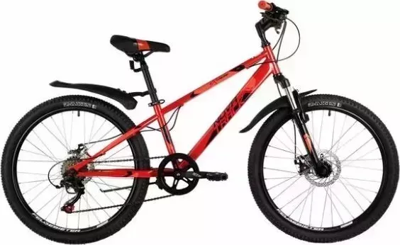 Велосипед NOVATRACK 24SH6SD.EXTREME.12RD21 красный 145882