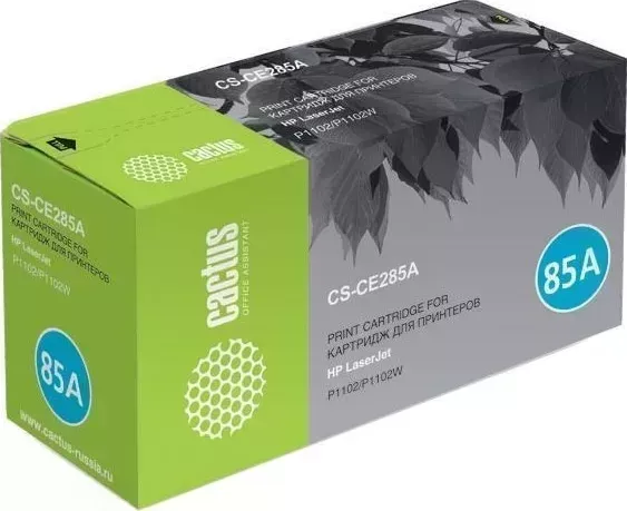Тонер CACTUS CS-CE285A черный для принтеров HP