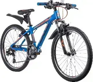 Велосипед NOVATRACK 24AHV.EXTREME.13BL9 24" EXTREME, алюм.рама 13" синий 133996