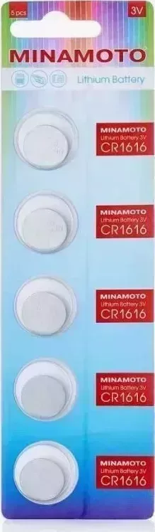 Батарейки MINAMOTO CR1616/5BL