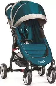 Четырехколесная коляска Baby Jogger City Mini Single 4 бирюзовый-серый (ВО10429)