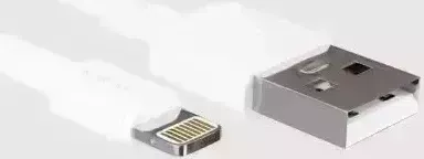 Кабель MORE CHOICE (4627151197500) K14i 1м White