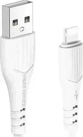 Кабель MORE CHOICE (4627151192758) K22i White Lightning 8 Pin