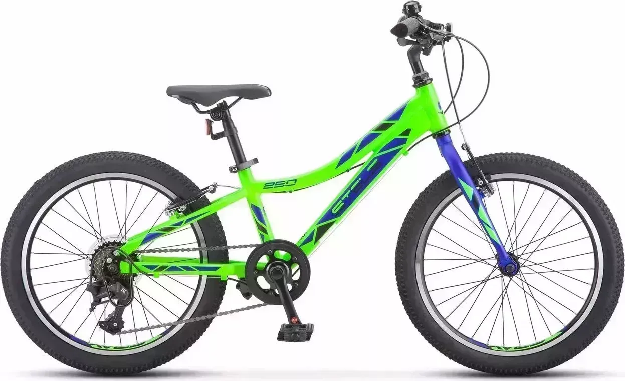 Велосипед STELS Pilot-250 Gent 20" V020 V020 LU095572 LU088326 10" Неон-зелёный