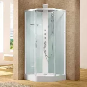 Душевая кабина Alvaro Banos Barcelona 90x90 пятиугольная с верхним душем (Barcelona P90.10-V2)