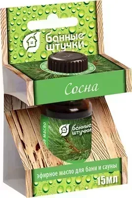 Банные принадлежности БАННЫЕ ШТУЧКИ 30007 Эфирное масло Сосна 15 мл (4)