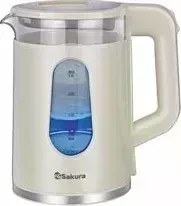 Чайник электрический SAKURA SA-2735W (2.3) стекл