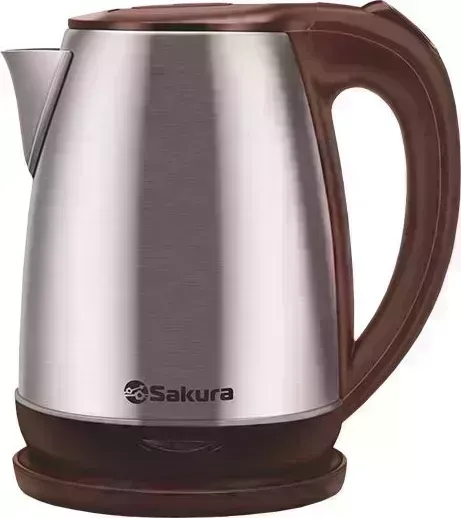 Чайник электрический SAKURA SA-2161C (1.8) нерж+кофейн