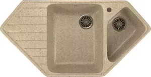 Мойка кухонная Mixline ML-GM25 50х97 светло-розовый 311 (4630030636250)