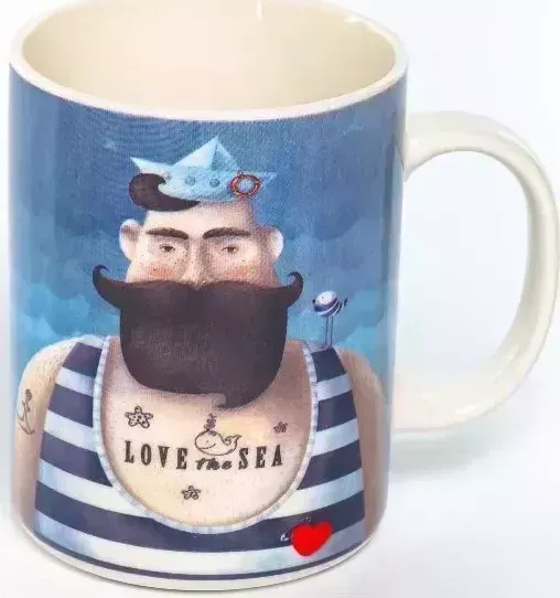 Кружка OLAFF 133-08065 LOVE SEA, 510мл, подарочная упаковка