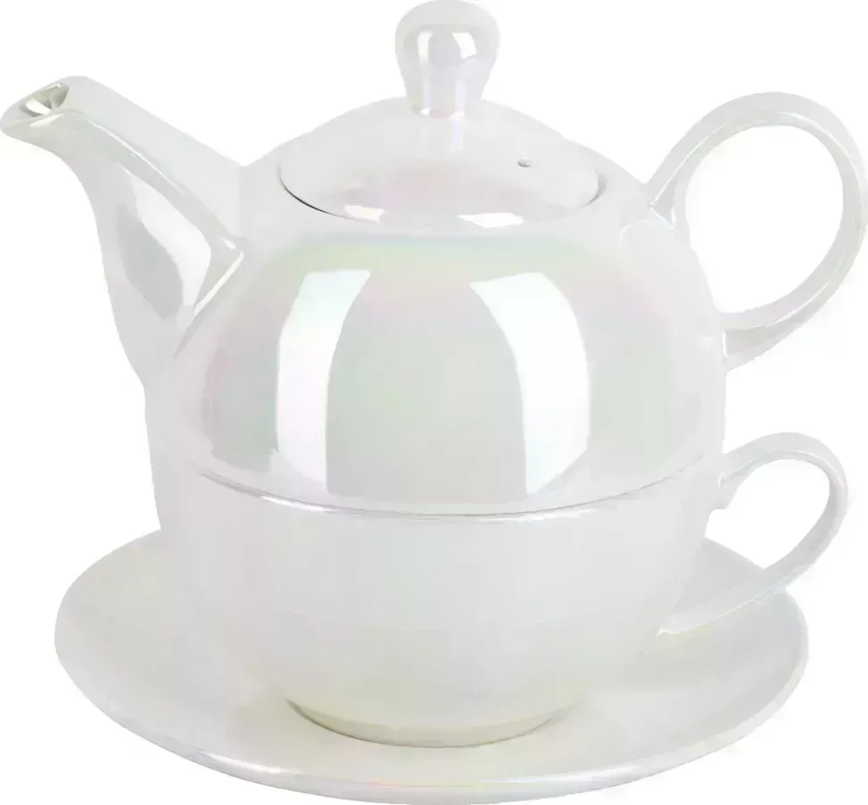 Чайный набор NOUVELLE HOME 3 пр."Pearl" 400/300мл (подарочная упаковка) 1930015