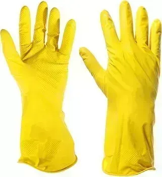 Перчатки VETTA 447-008 резиновые желтые XL