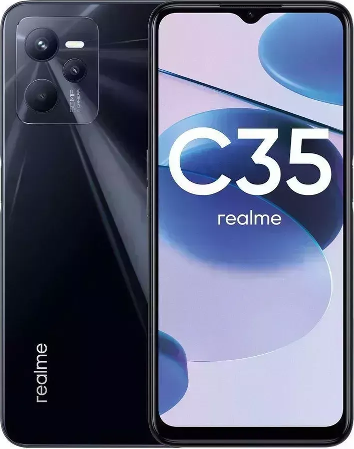 Смартфон REALME C35 4/128GB черный