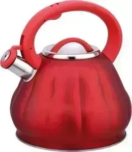 Чайник BOHMANN BH - 9914 RED/3,0л/ (х12) чайник со свистком BH -