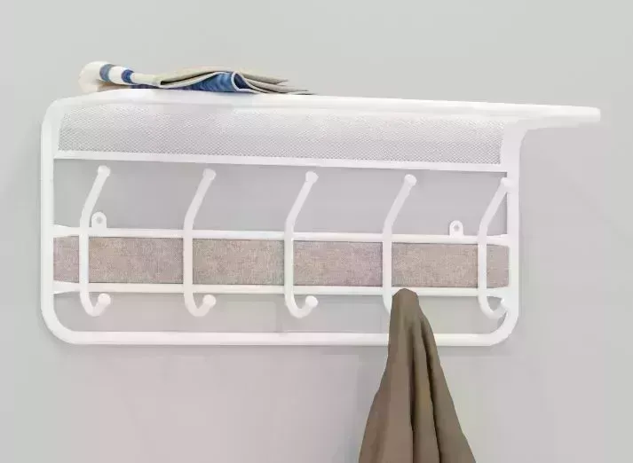 Вешалка ЗМИ с полкой "Гранада 21" (GRANADA 21 hanger with shelf) ВСПГ21 Б