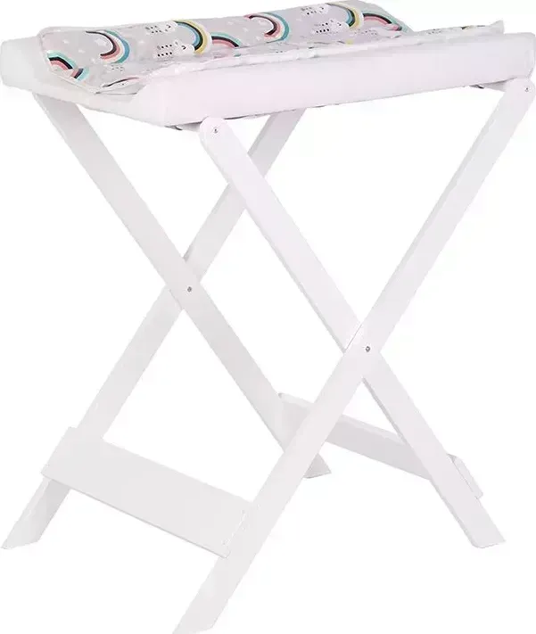 Стол раскладной POLINI Пеленальный kids Simple 1095 Радуга, белый (1кор) Столик для пеленания столик