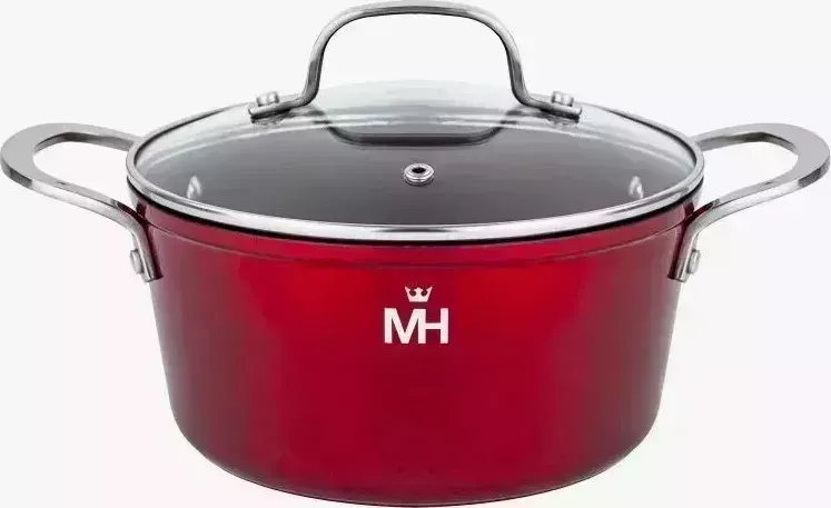 Кастрюля MERCURYHAUS MC - 1779 RED 2.3 л