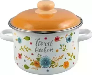 Кастрюля APPETITE 6RD181M Floral kitchen 3,0л Посуда