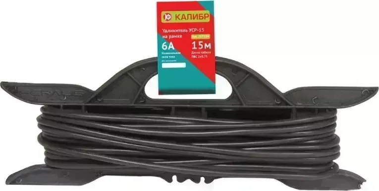 Удлинитель КАЛИБР на рамке УСР-15 (2х0,75)