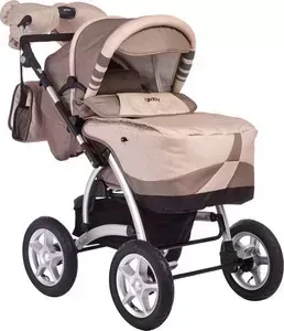 Коляска Geoby C705-X (коричневый/бежевый) rcam