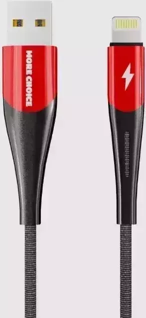 Кабель MORE CHOICE (4627151198071) K41SiNew Red Black