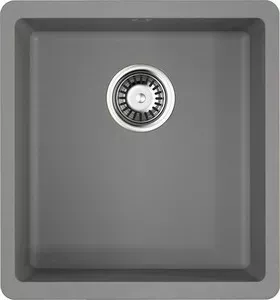 Мойка кухонная OMOIKIRI Kata 40-U-GR, 400х420, Leningrad Grey (4993397)