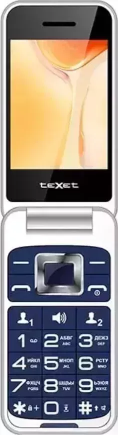 Мобильный телефон TEXET TM-B419 синий