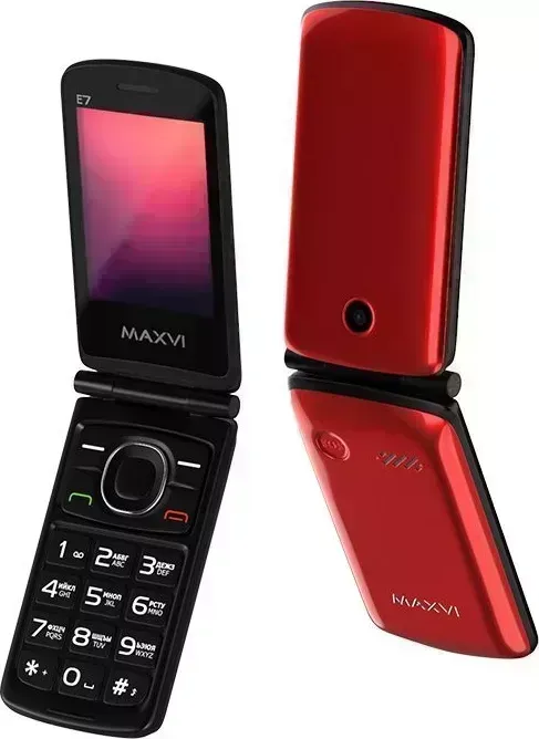Мобильный телефон MAXVI E7 red