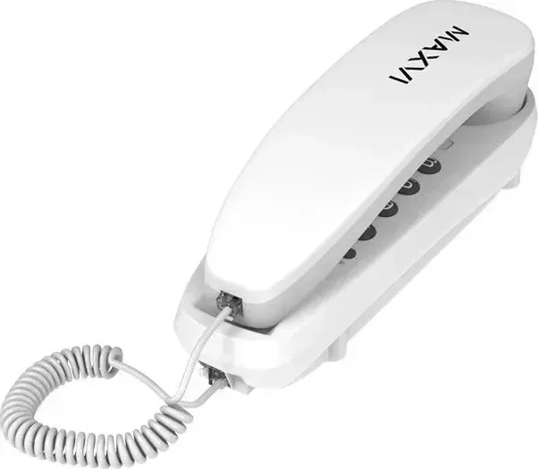 Проводной телефон MAXVI CS-01 white