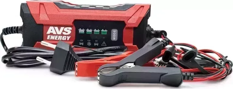 Зарядное устройство AVS BT-2S для автомобильного аккумулятора (2A, 25W) 6/12V