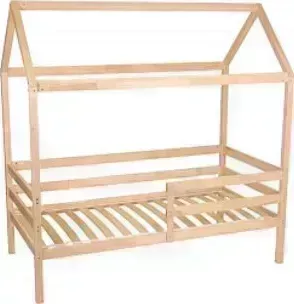 Кровать POLINI kids Simple 950, натуральный (1кор)
