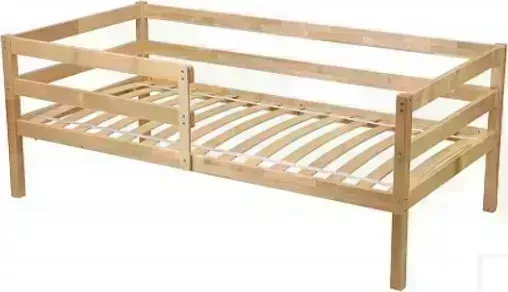 Кровать POLINI kids Simple 850, натуральный (1кор)