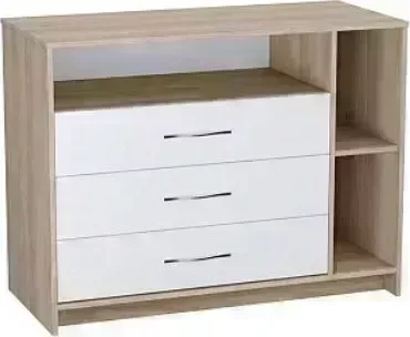 Комод POLINI kids Simple 2110, вяз-белый (2кор)