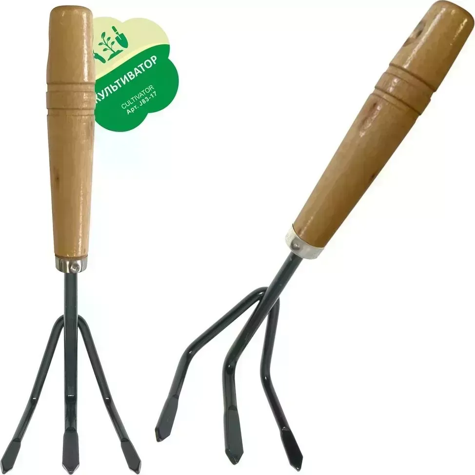 Культиватор MULTIDOM (дерев.ручк.) J83-17