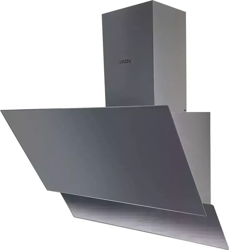 Вытяжка GINZZU HKH-219 стекло, серая