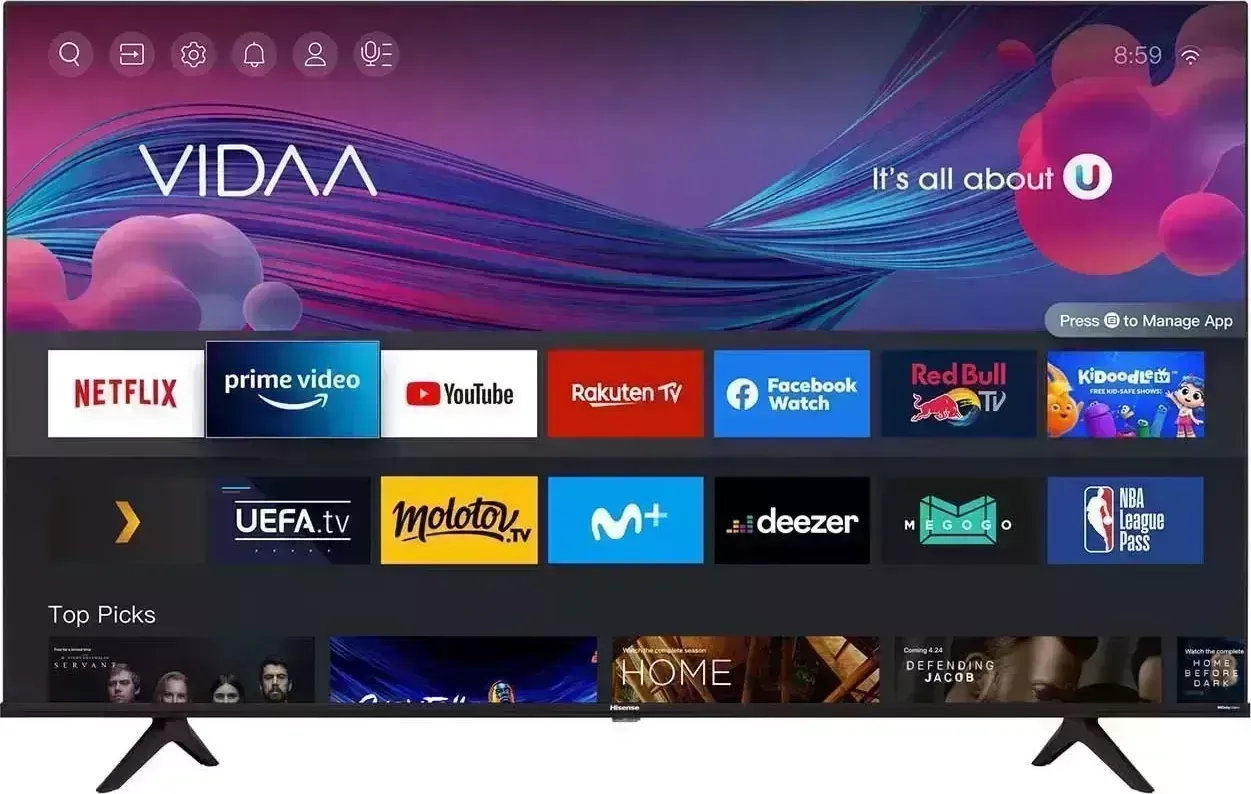 Телевизор HISENSE 75A6BG UHD SMART (Кит)