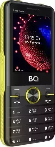 Мобильный телефон BQ -2842 Disco Boom Black+Yellow