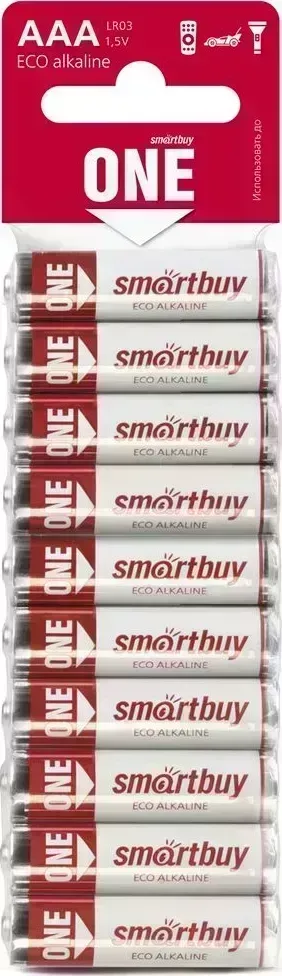 Батарейка SMARTBUY (SOBA-3A10B-Eco) ONE LR03/10B