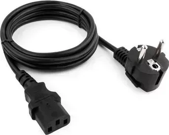 Кабель питания EXPLOYD EX-K-1460 CEE 7/7 - IEC C13 2.0М чёрный