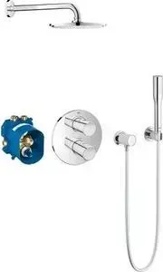 Душевая система Grohe Grohtherm 2000 с душевым гарнитуром, хром (34631000)