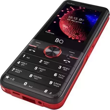 Мобильный телефон BQ -2842 Disco Boom Black+Red