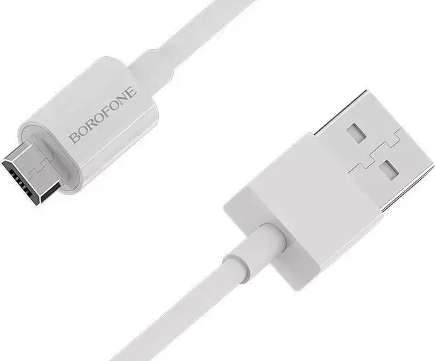 Кабель BOROFONE (6931474703293) BX22 USB-microUSB 2A 1M - белый