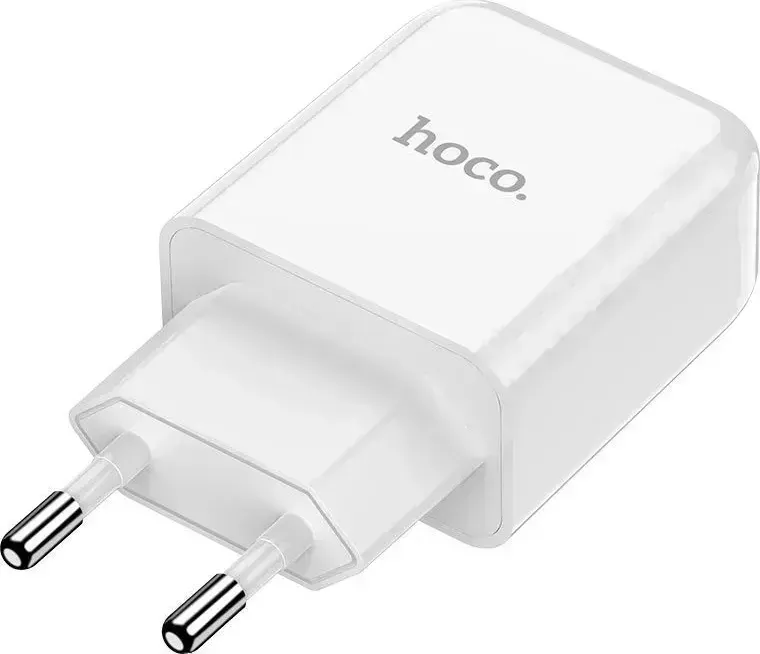 Сетевой адаптер HOCO (6931474728814) N2 1USB 2.1A белый