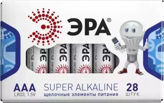 Батарейки ЭРА (Б0002910) LR6-28 BOX (28)
