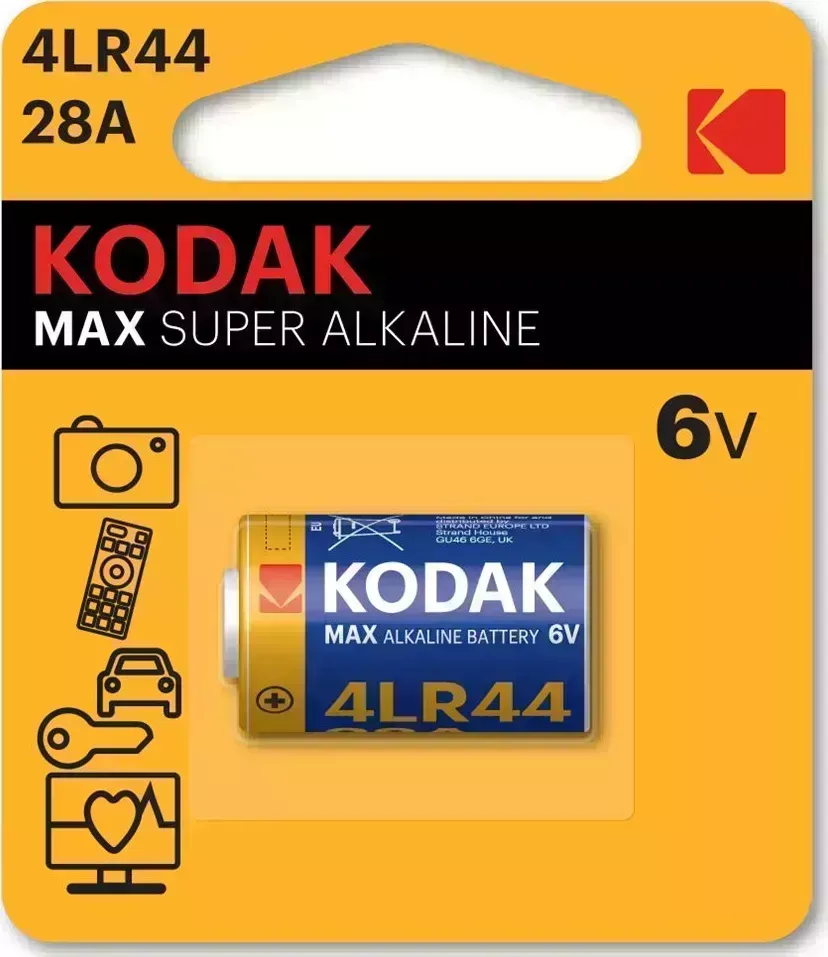 Батарейки KODAK 28A-1BL MAX SUPER Alkaline
