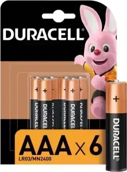 Батарейки DURACELL LR03-6BL BASIC (Б0014858)