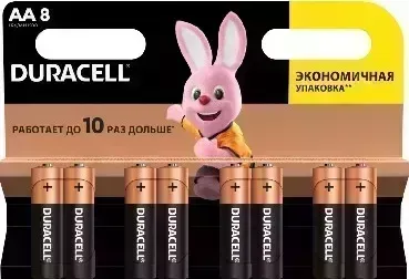 Батарейки DURACELL LR6-8BL BASIC