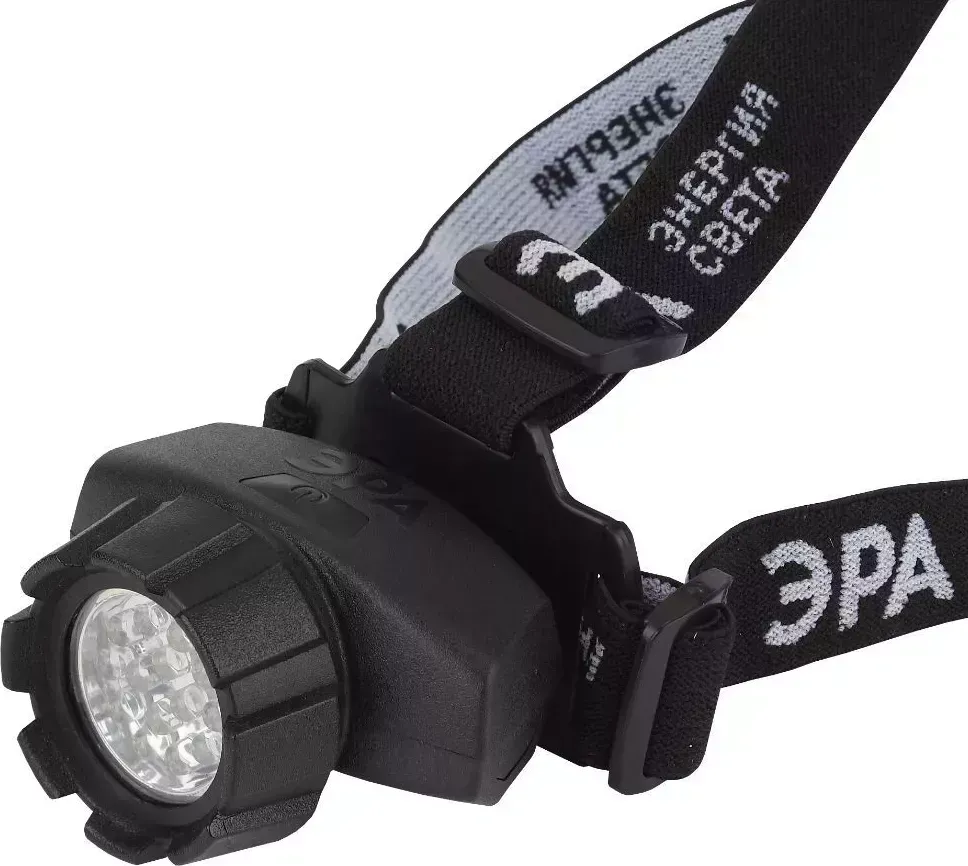 Фонарь ЭРА (Б0031383) GB-603 налобный [14xLED, 3xAAA, 4 реж., черный, бл] (10/60/)