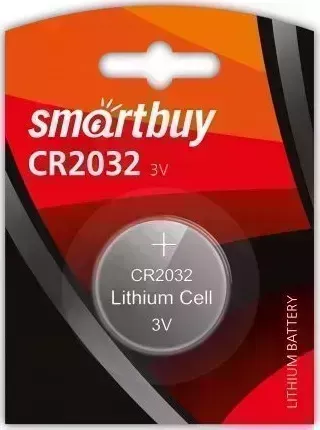 Батарейки SMARTBUY (SBBL-2032-1B) Литиевый элемент CR2032/1B питания