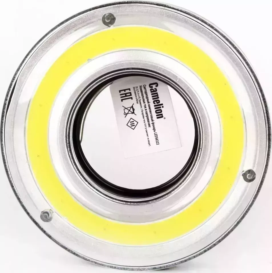 Cветодиодный фонар CAMELION LED56322 (фонарь, черный, COBLED, 3XААА, пласт, блистер)
